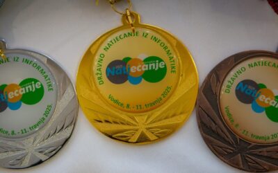 1. mjesto na Državnom natjecanju iz informatike