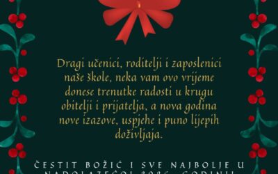Čestit Božić i sretna Nova godina