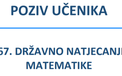 Poziv na državno natjecanje