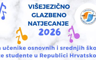 1. mjesto na Višejezičnom glazbenom natjecanju
