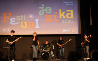 Nastup našeg benda na Festivalu jezika